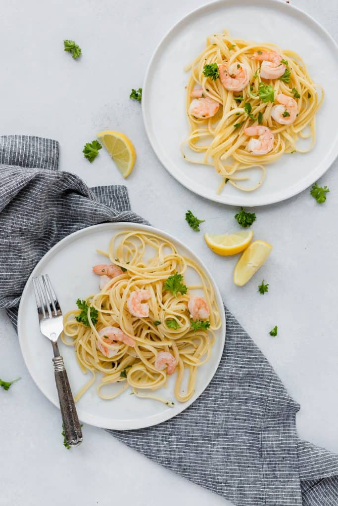 Easy Flavorful Shrimp Scampi With Linguini Salt Baker 21200 Hot Sex