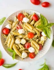 Easy Pesto Pasta | Salt & Baker
