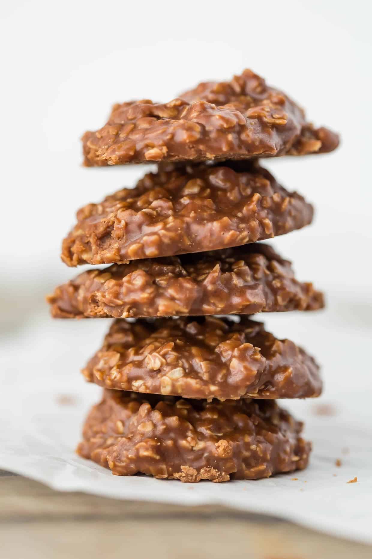 Small Batch No-Bake Cookies | 10 minutes to make! - Salt & Baker