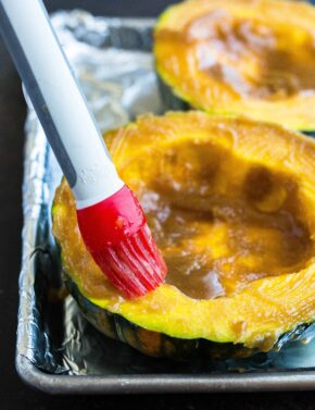 Buttery Brown Sugar Acorn Squash