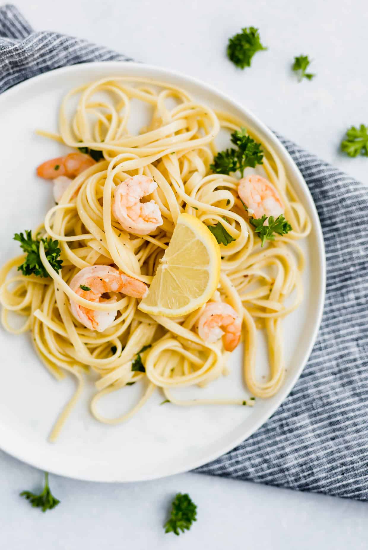 Shrimp Scampi with Linguini — Salt & Baker