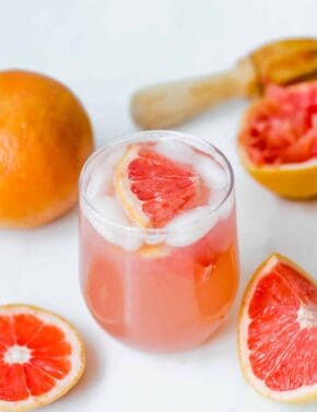 Grapefruit Italian Soda
