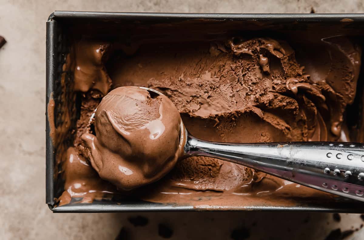 Dark Chocolate Ice Cream - Salt & Baker