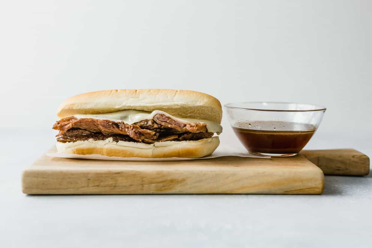 Slow Cooker French Dip Sandwiches | Salt & Baker