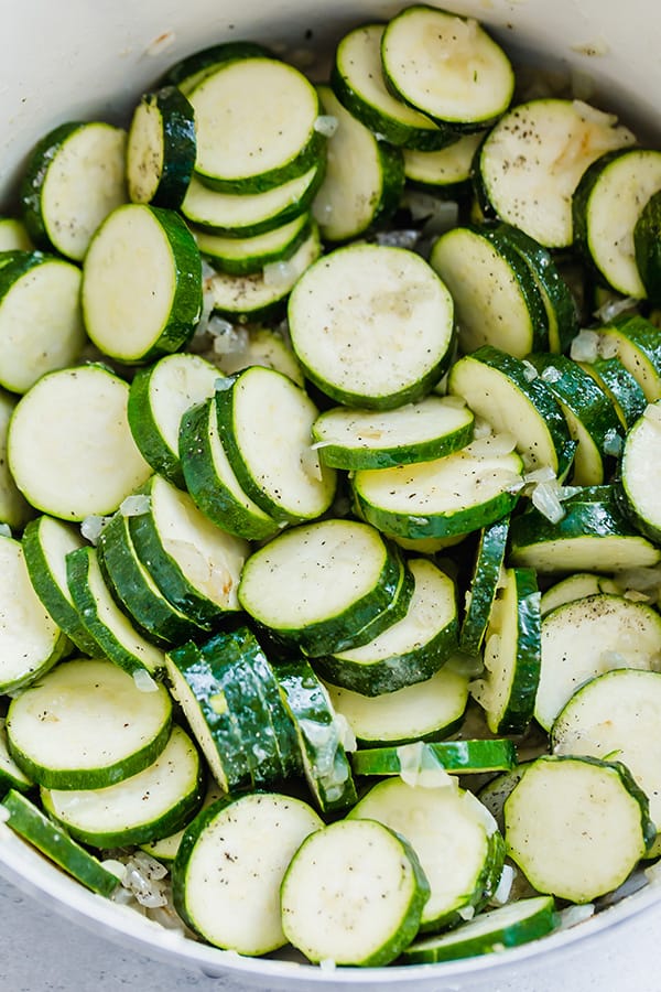 Pesto Pasta with Zucchini & Ricotta | Salt & Baker