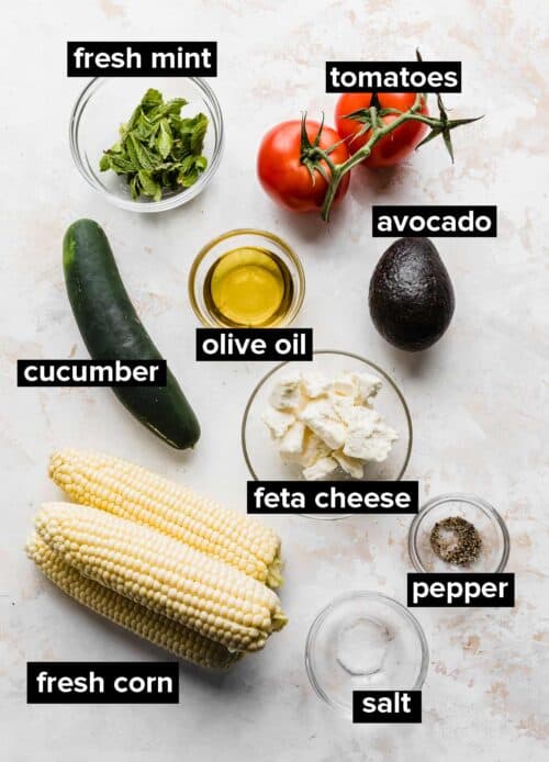 Corn Avocado Feta Salad — Salt & Baker