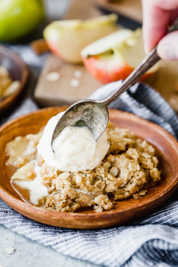 Easy Apple Crisp Recipe - Salt & Baker