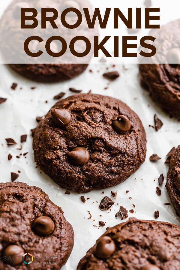 Brownie Cookies (15 minute cookies!) - Salt & Baker