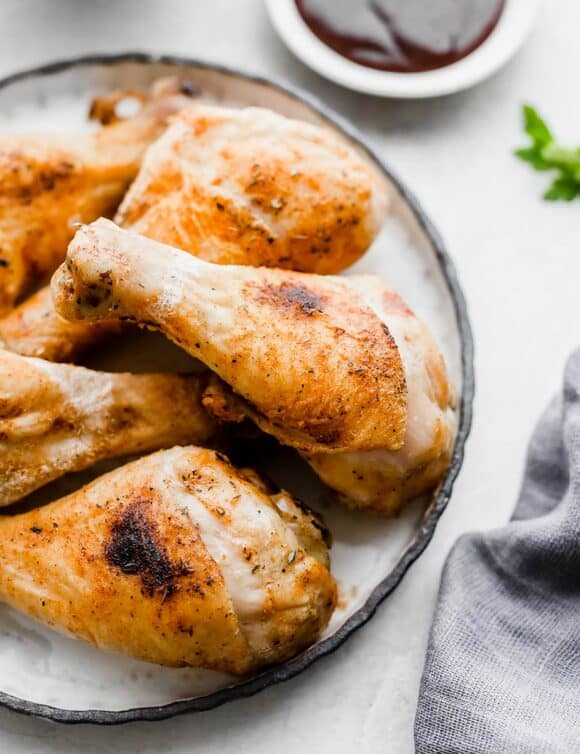 Oven Baked Chicken Legs - Salt & Baker
