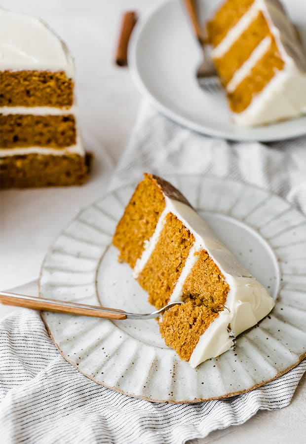 Moist Pumpkin Layer Cake — Salt & Baker