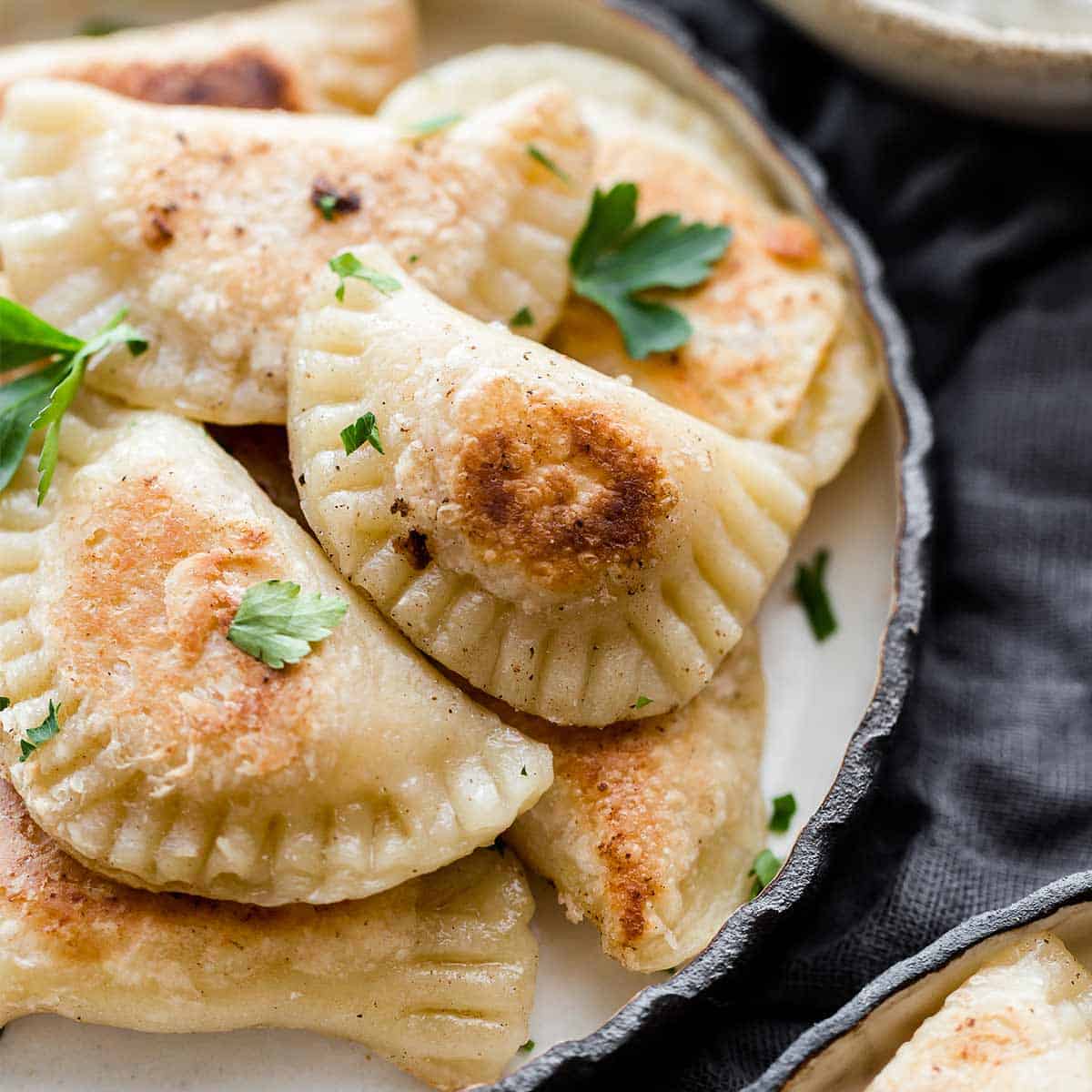 Homemade Pierogi Dough with Sour Cream