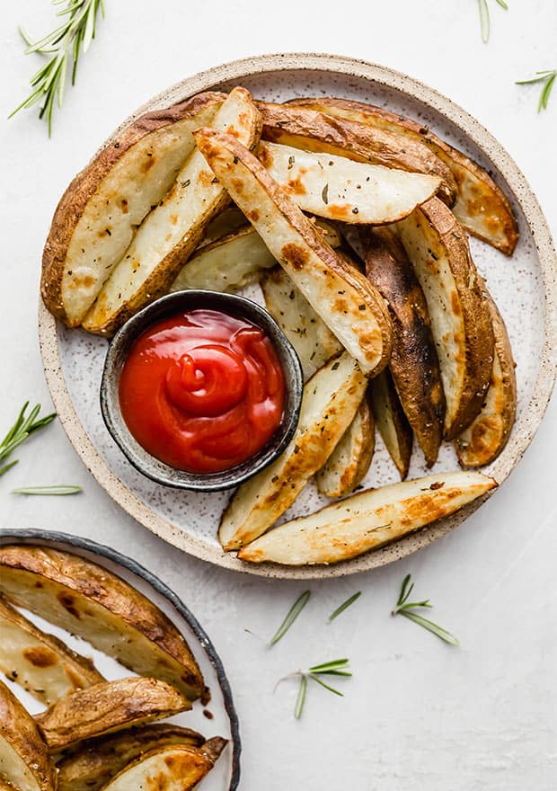 Air Fryer Potato Wedges - Salt & Baker