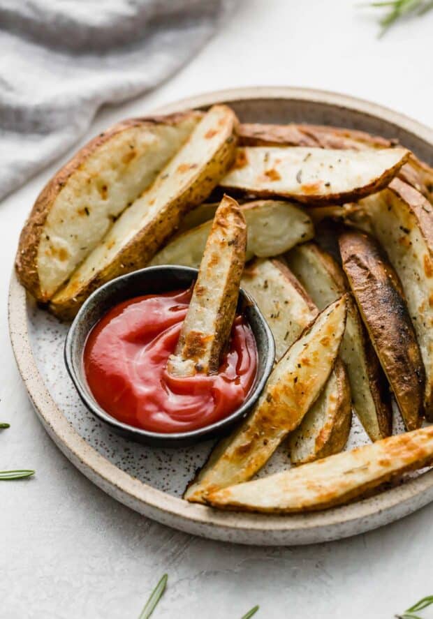 Air Fryer Potato Wedges - Salt & Baker