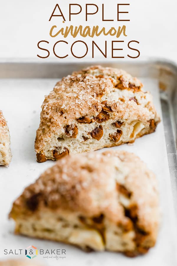 Apple Cinnamon Scones - Salt & Baker