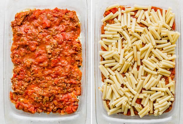 Easy Baked Ziti Recipe (with Sausage!) — Salt & Baker