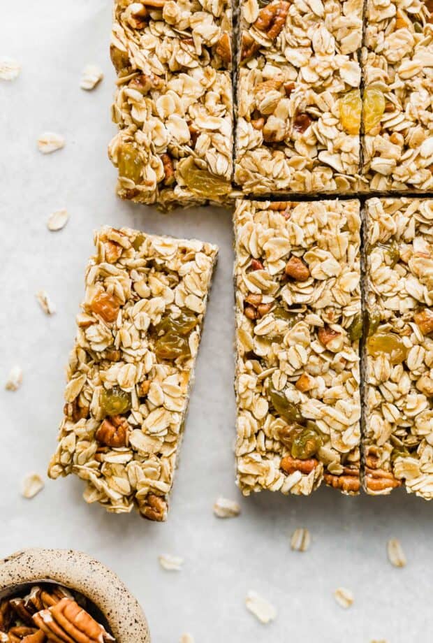 Oatmeal Raisin Granola Bars - Salt & Baker