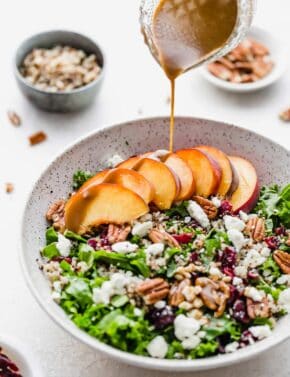 Kale Salad with Balsamic Dressing