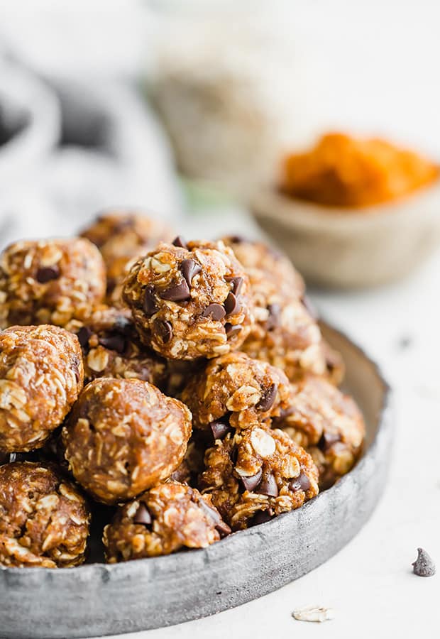 Pumpkin Energy Balls - Salt & Baker