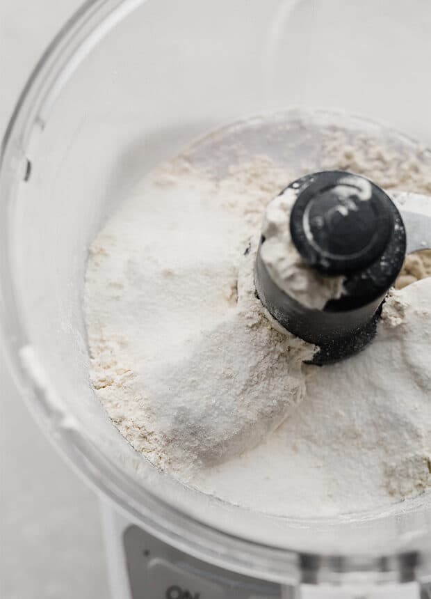 Food Processor Pie Crust—all butter pie crust, EXTRA flaky!!