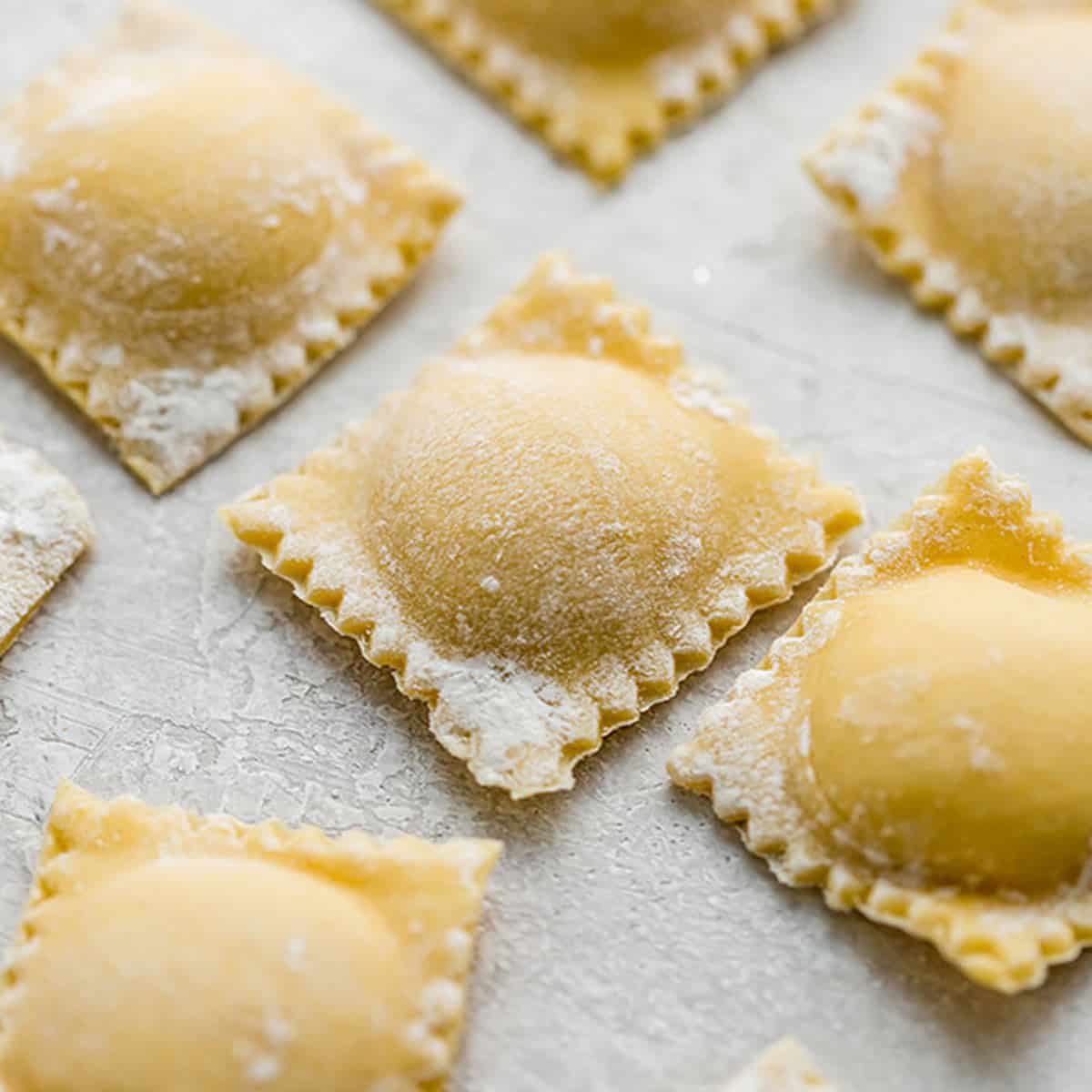 Making ravioli with the KitchenAid Ravioli Attachment