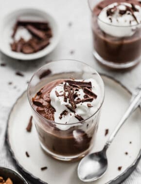 Chocolate Pudding with Cocoa Powder