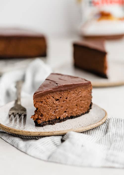 Creamy, Perfectly Baked, Nutella Cheesecake Recipe — Salt & Baker