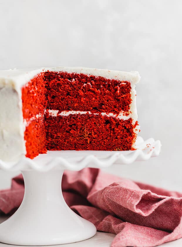 Red Velvet Cake Recipe with Old Fashioned Frosting