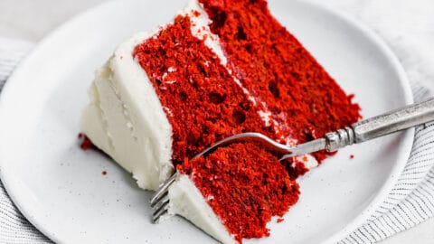 Old Fashioned Red Velvet Cake - Britney Breaks Bread