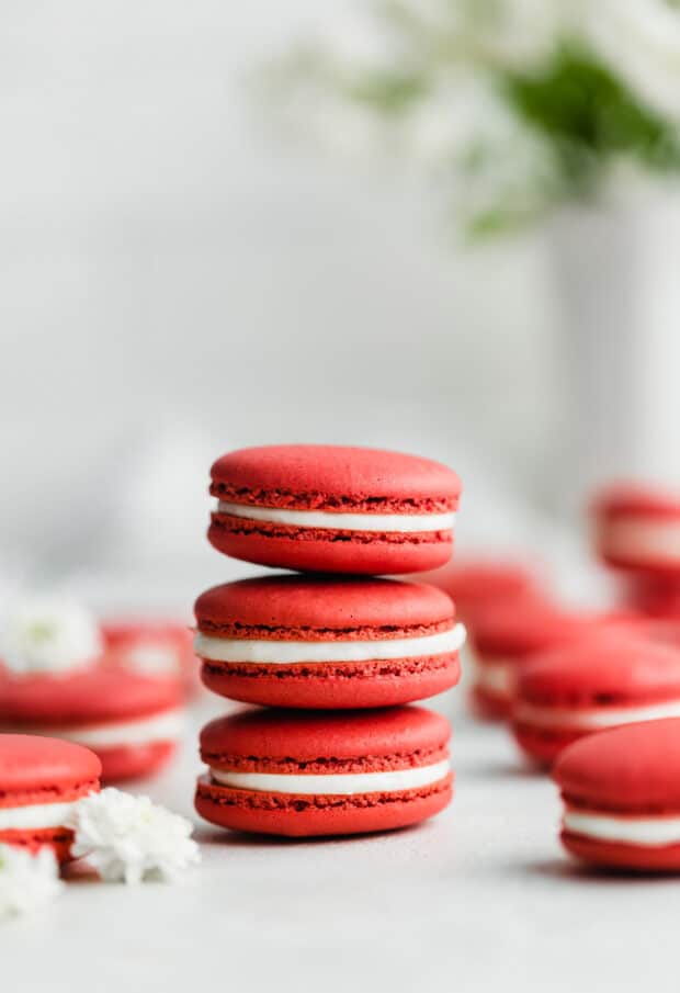 Red Velvet Macarons — Salt & Baker