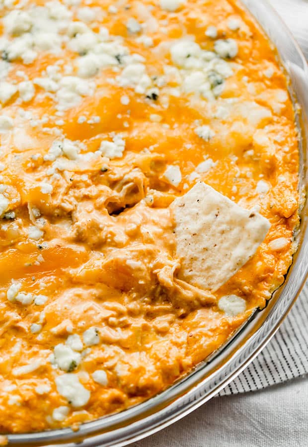 Super EASY Buffalo Chicken Dip — Salt & Baker