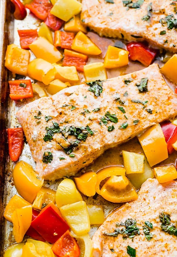 Sheet Pan Sweet Chili Lime Salmon Recipe — Salt & Baker