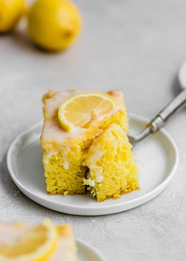 Lemon Jello Cake — Salt & Baker