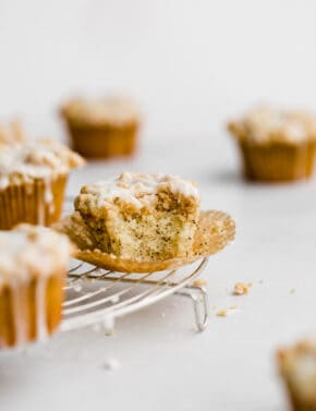 Lemon Poppy Seed Muffins with Sour Cream