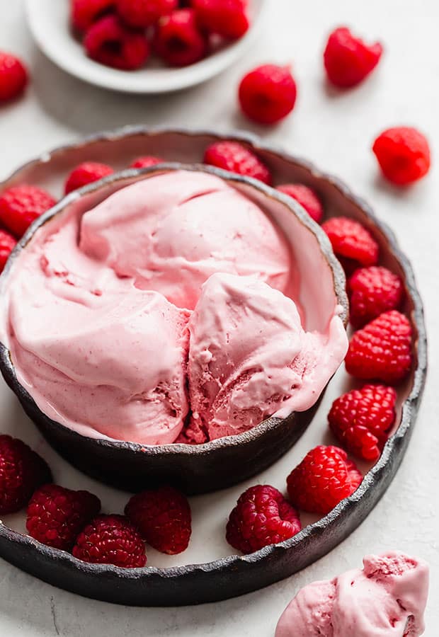 Thick & Creamy Raspberry Ice Cream — Salt & Baker
