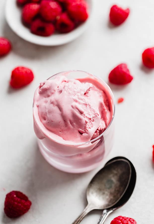 Thick & Creamy Raspberry Ice Cream — Salt & Baker