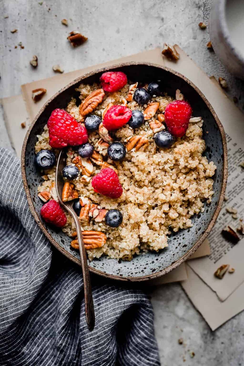 Quinoa Oatmeal (Breakfast Quinoa) — Salt & Baker