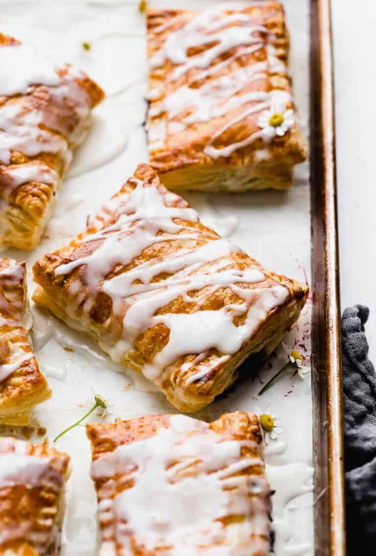 Triple Berry Homemade Toaster Strudels — Salt And Baker