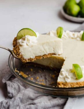 Key Lime Pie with Sour Cream