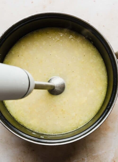 Cheesy Broccoli Potato Soup — Salt & Baker