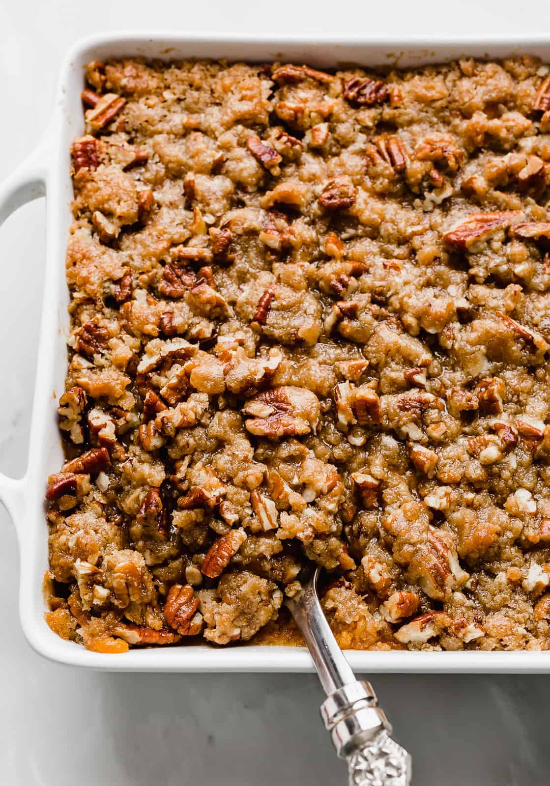 Easy Sweet Potato Casserole (perfect consistency!) — Salt & Baker