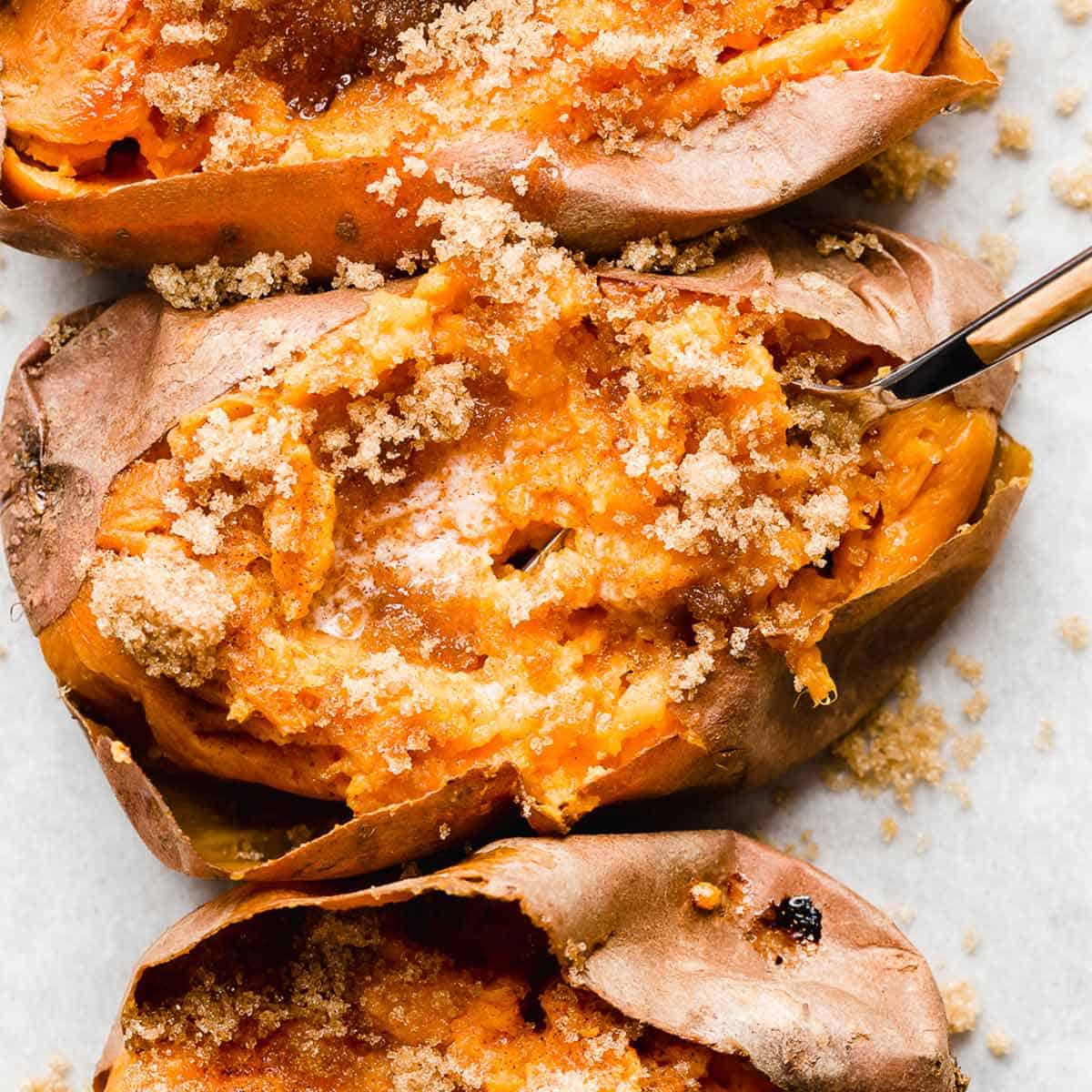 Baked Sweet Potato with Toppings — Salt & Baker