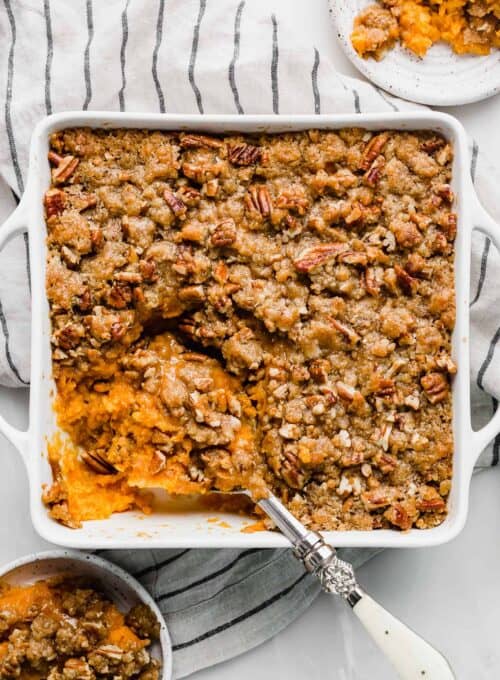 Easy Sweet Potato Casserole — Salt & Baker