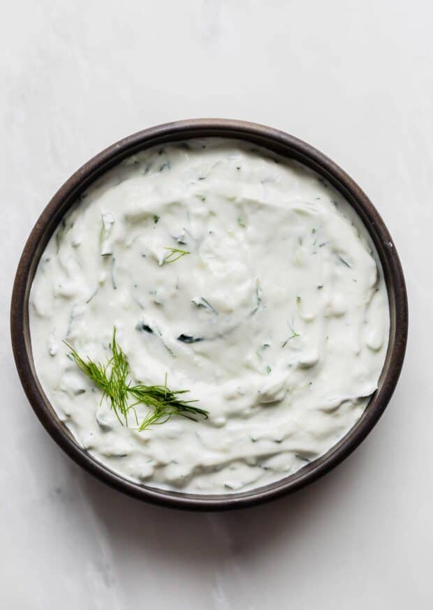 Authentic Tzatziki Sauce — Salt & Baker