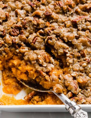 Easy Sweet Potato Casserole — Salt & Baker