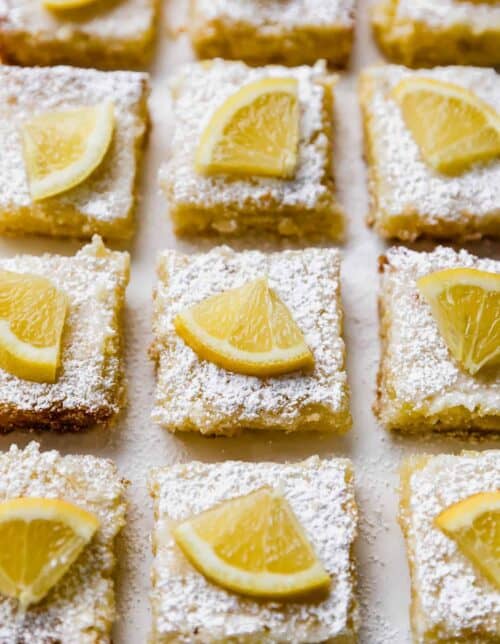 Old Fashioned Lemon Squares Recipe - Salt & Baker