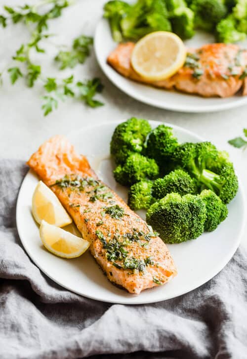 Lemon Honey Glazed Salmon — Salt & Baker