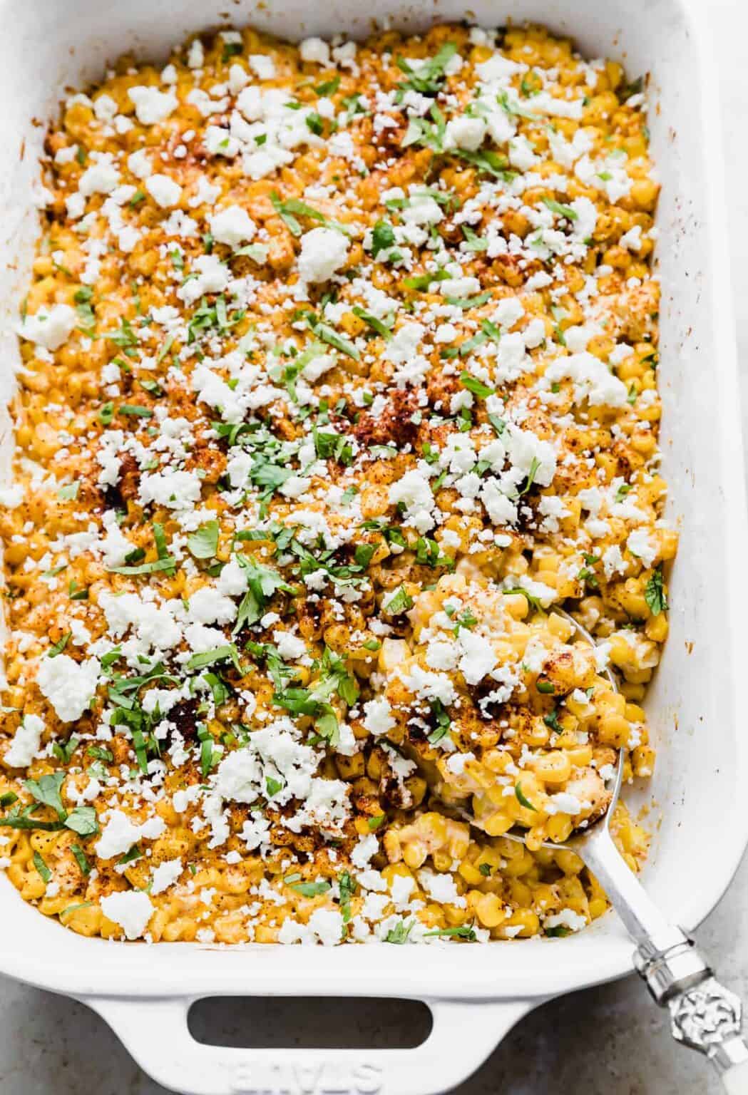 Mexican Street Corn Casserole Salt Baker