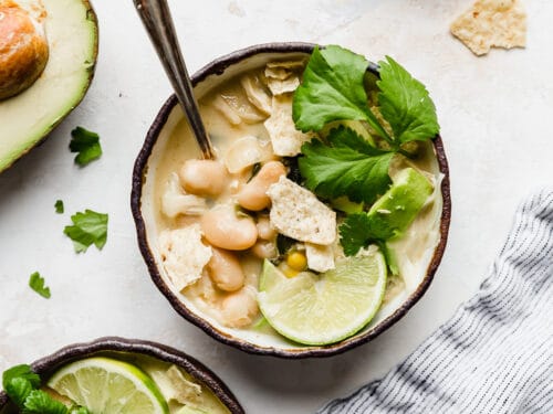 White Chicken Chili Recipe - Brown Eyed Baker