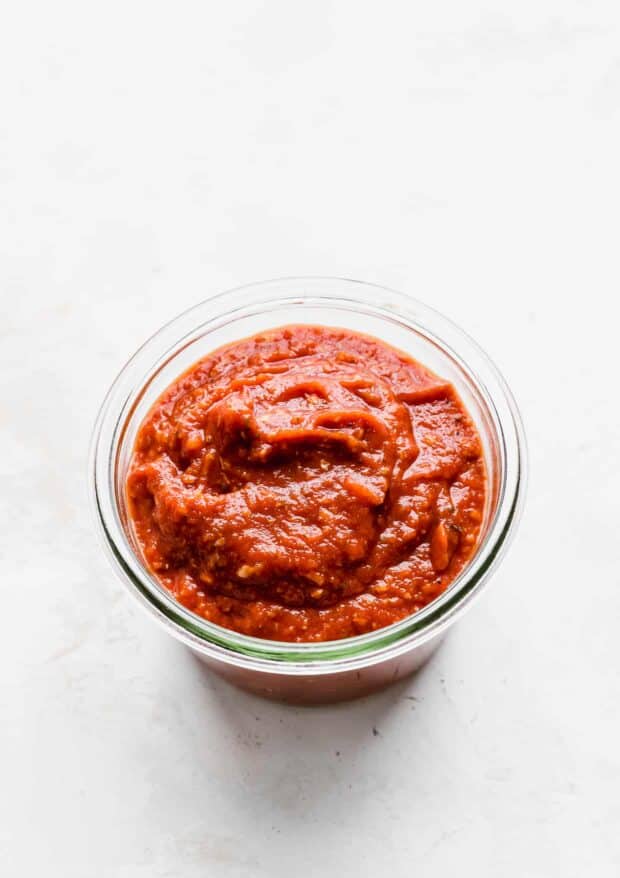Pizza Sauce With Tomato Paste Salt Baker