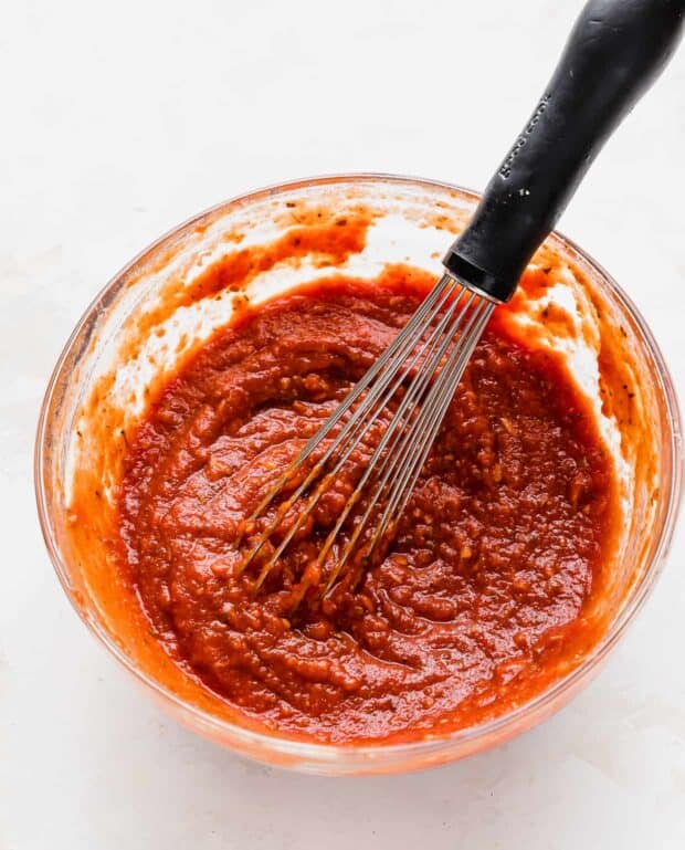 Pizza Sauce with Tomato Paste Salt & Baker